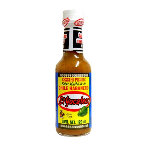 El Yucateco Habanero Extra Hot Sauce (120ml) - Burrito Fusion