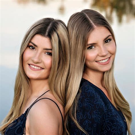 These Two Beautiful Sisters Hopped In Together During This Senior Session Sisters Photography