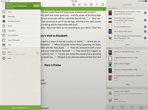 To help you get started, here are a couple of apps that you can use 5 Best iPad Bible Study Apps
