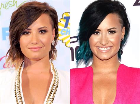 Demi Lovato From Celebrities Changing Hair Color E News