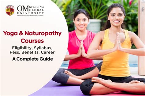 Osgus Yoga And Naturopathy Courses Om Sterling Global University