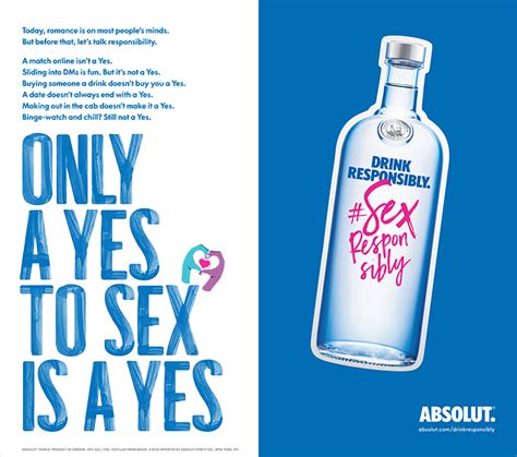 Absolut Vodka Wants To Talk About Sex Consent — Pernod Ricard Usa