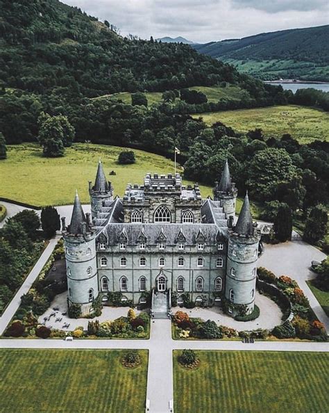Inveraray Castle Is The Ancestral Home Of The Duke Of Argyll Chief Of