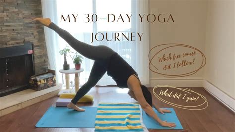 my 30 day yoga journey with adriene benefits of committing to only one thing every day for 30