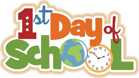 First Day Of School Clipart First Day Of School 2019 Png Download