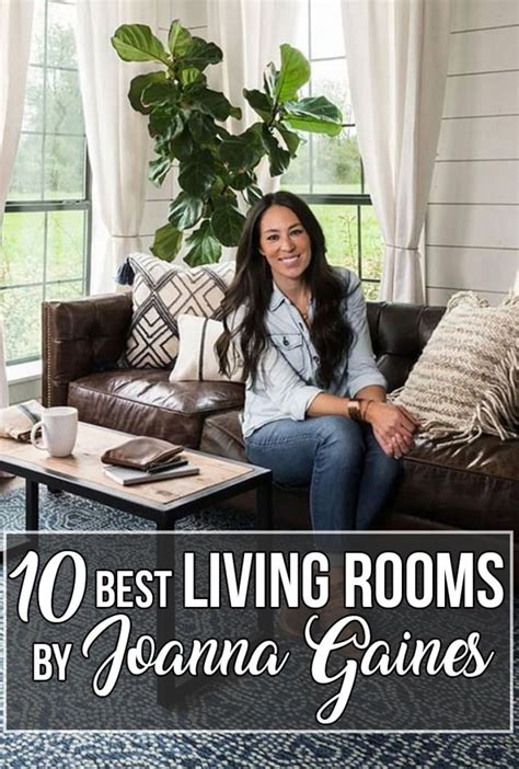 These gorgeous farmhouse inspired printables are totally free! 10 Best Living Rooms By Joanna Gaines from Fixer Upper ...