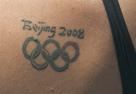 Gymnast is worthy of the. Calling All Swimmers With The Olympic Rings Tattoo