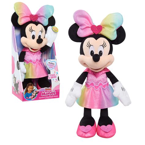 Disney Junior Minnie Mouse Sparkle And Sing Minnie Mouse 13 Inch