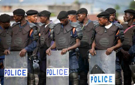 Kasangulu  la police congolaise dotée de deux centres de formation