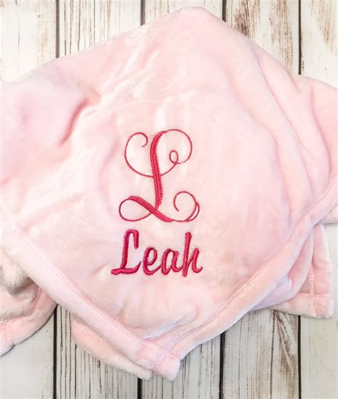 Custom Baby Blanket Embroidered Baby Blanket Personalized Etsy