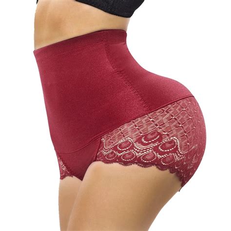 Sexy Fashion Women High Waist Butt Lifter Tummy Control Panties Slim Briefs Butt Enhancer
