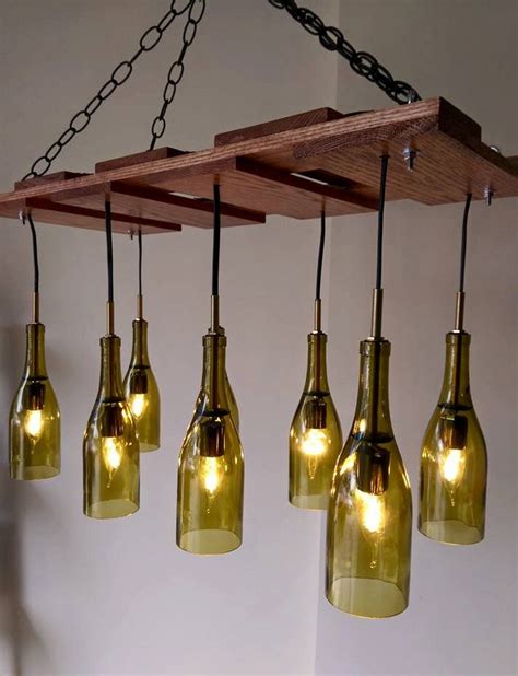 Learn How To Build A Cool Wine Bottle Chandelier 3 Steps