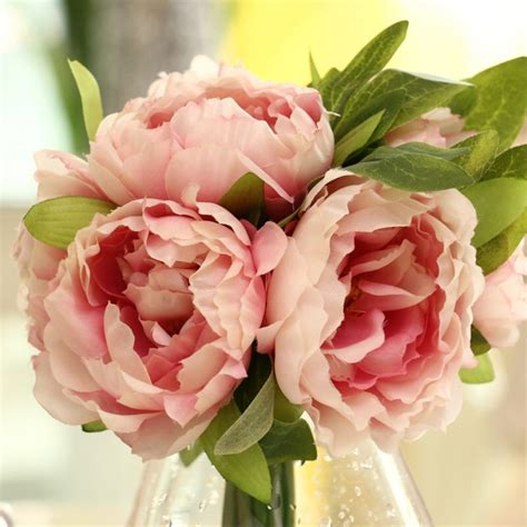 New High Quality Silk Flower European Bouquet Artificial Flower Vivid