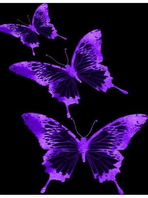 Y2k Butterfly Purple Poster By Sabrinamerg Purple Aesthetic Purple