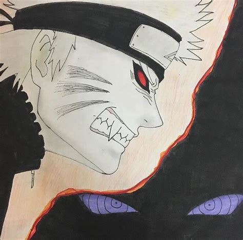 Heres A Naruto Drawing I Did Some Time Ago Dont Really Draw Naruto
