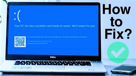 Your Pc Ran Into A Problem And Needs To Restart Issue How To