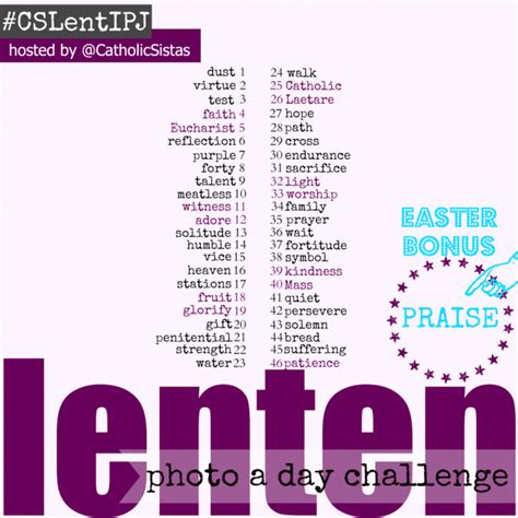Lenten Photo A Day Challenge Brings The New Evangelization To