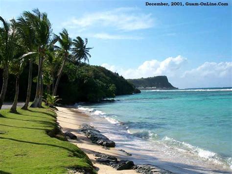 Beautiful Gab Gab Beach Guam Beaches Tropical Islands Paradise Guam