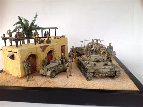 1 35 German DAK And Ramcke Brigade By Ademodelart Military Diorama