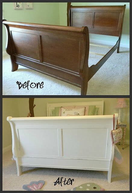 23 Painted Sleigh Beds Ideas Sleigh Beds Bed Makeover Sleigh Bed