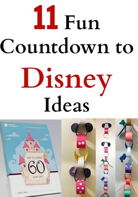 11 Fun Countdown To Disney Ideas The Frugal Ginger