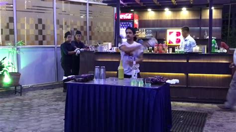 Flair Show Wedding Bartenders Nepalkupondol Banquet Youtube