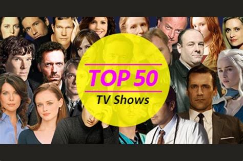 Do You Know The Top 50 Most Influential Tv Shows Of All Time