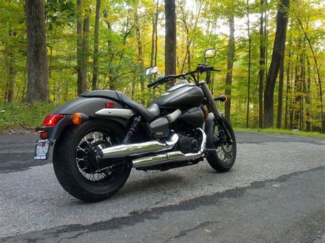 I did some(well quite a bit) photoshop of my. Matte Black Honda Shadow Phantom | Honda shadow phantom ...