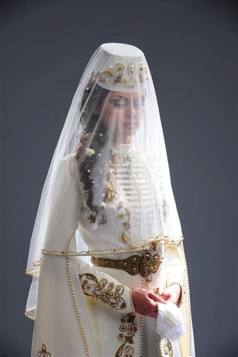 Circassian Mavi Düğün Gelin Elbise Düğün