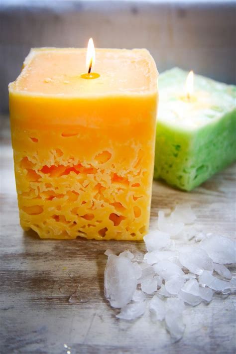 2kg soy wax or paraffin; Making Ice Candles From Old Candles