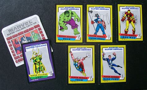 Pressmans 1992 Marvel Super Heroes Collectible Game All About Fun