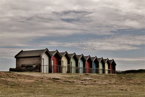 Blyth Beach Huts Moody Our Image Nation