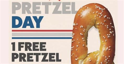 Free Pretzel At Philly Pretzel On April 26th Julies Freebies