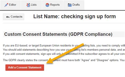 How To Create A Gdpr Compliant Sign Up Form Flashissue