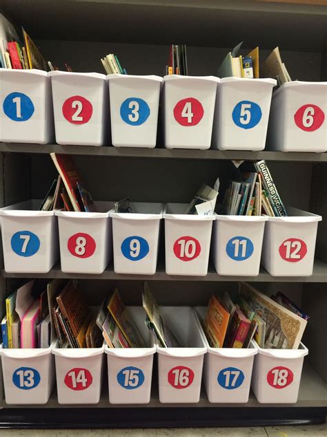 Student Book Bins Are Ice Cube Bins From Target Book Bins Classroom