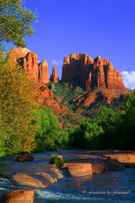Cathedral Rock Yavapai County Arizona — By Fauxtoad In 2020 Arizona