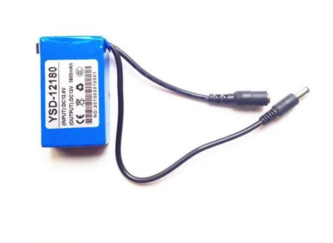 Dc 168 1800mah Li Ion Super Mini 12v Rechargeable Battery
