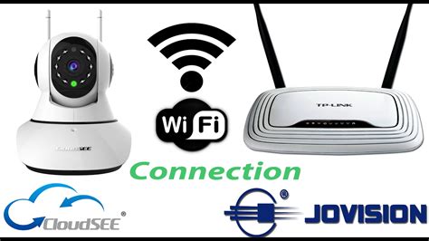How To Install And Connect To Wifi Router With Jovision H510 Ip Camera By