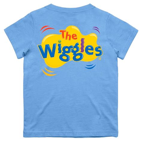The Wiggles Eat Sleep Wiggle Repeat Kids T Shirt Blue Aussie Toys