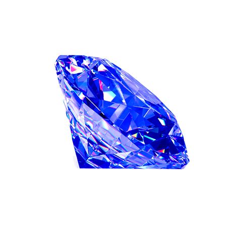 Maya Gemsextra Fine Round Blue Diamond Gemstone Fashion