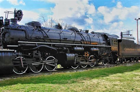 Photo Chesapeake And Ohio 1308 Locomotive
