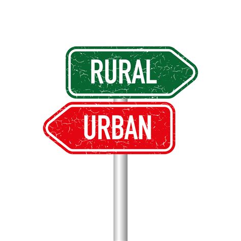 Zona Urbana Y Rural Definición Concepto Y Qué Es