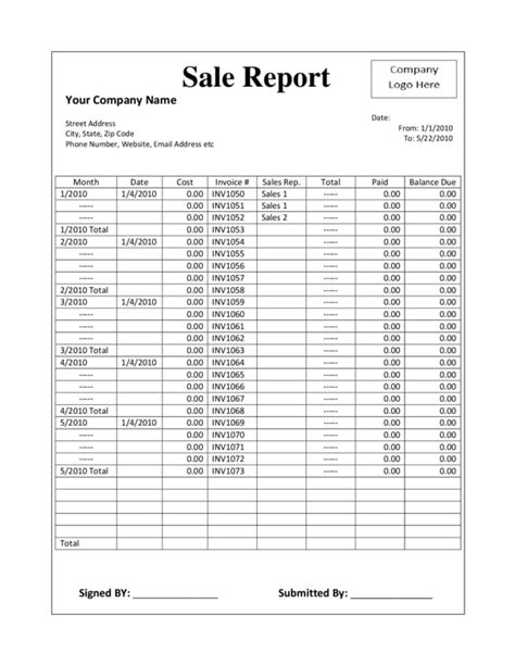 Sales Manager Report Template Classles Democracy
