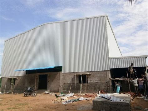 Stainless Steel Prefabricated Factory Shed At Rs 150square Feet