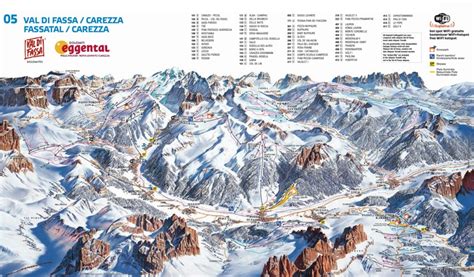 Trail Maps Dolomites Ski Tours