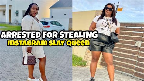instagram slay queen arrested for stealing at mall of africa youtube