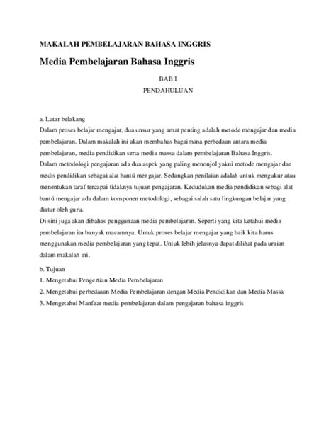 Contoh Penutup Makalah Dalam Bahasa Inggris Dan Artinya