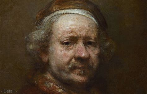 Enjoy Some Damn Fine Art Rembrandt Van Rijn Self Portrait At The Age