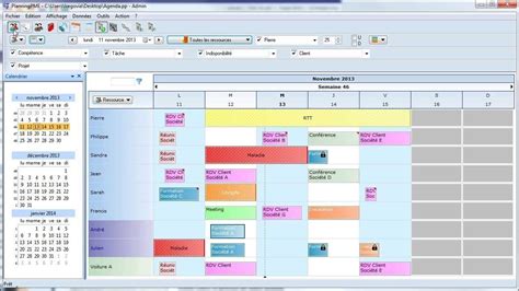 Présentation du logiciel de planification PlanningPME