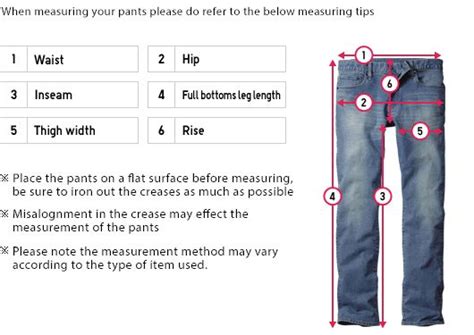 To measure your size accurately, just grab a measuring tape and your existing pant, then carefully measure your waist, hips, and inseam. UNIQLO SIZE CHART